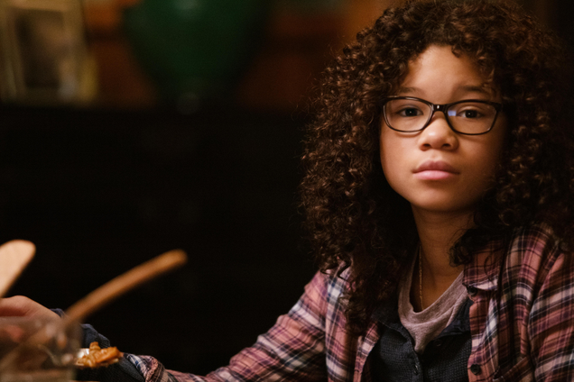 Storm Reid as Meg Murry in A Wrinkle in Time